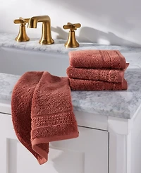 Oake Organic Cotton 4-Pk. Washcloth, Exclusively at Macy's