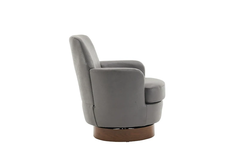 Streamdale Modern Swivel Office Chair with Cushion & Height Adjustment