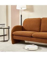 Streamdale Furniture Lamb Fabric Sofa Modern Comfort & Style for You
