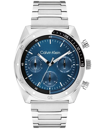 Calvin Klein Men's Flex Sliver Stainless Steel Bracelet Watch 42mm