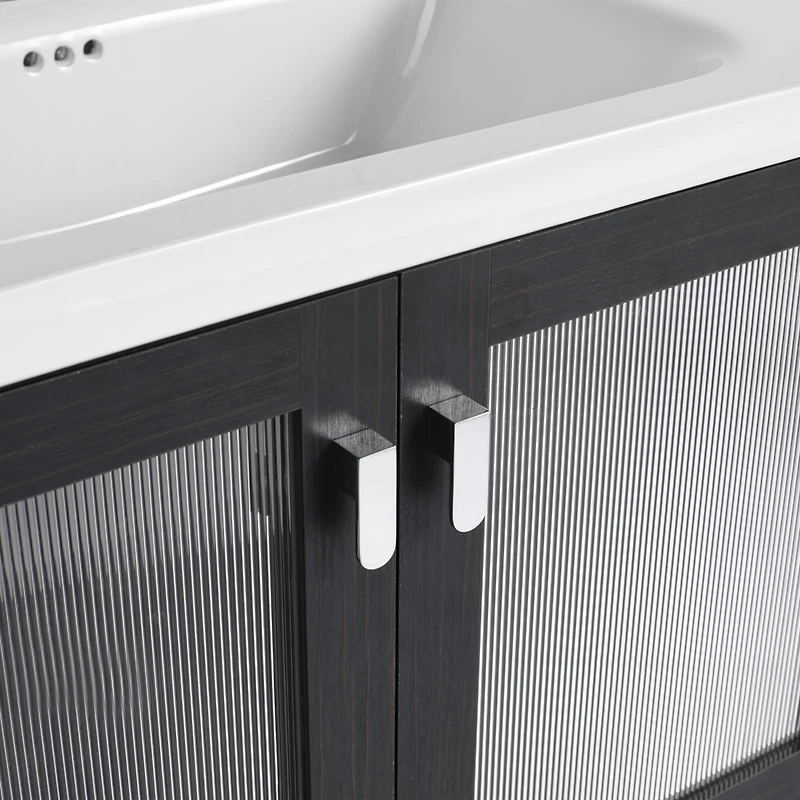 Streamdale 32 Inch Wall-Mounted Bathroom Vanity With Sink, For Small Bathroom