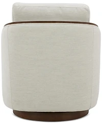 Makinen Fabric Swivel Chair, Created for Macy's