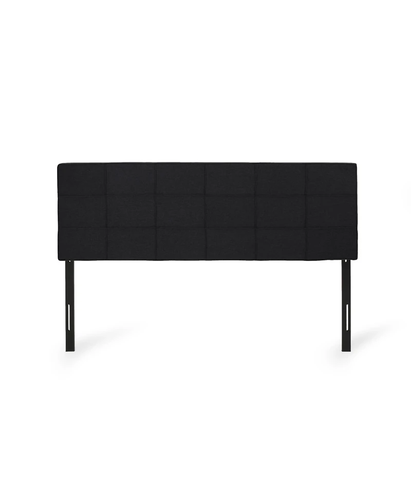 Streamdale Contemporary Tufted Waffle Stitch Adjustable Height Headboard