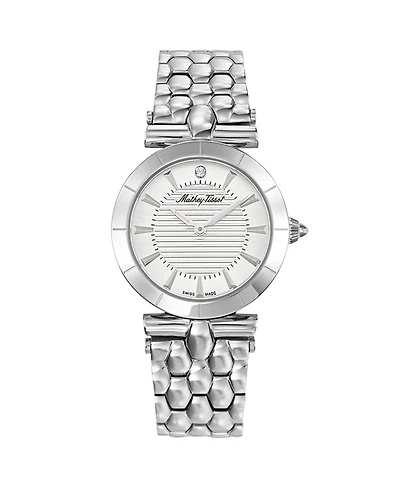Mathey Tissot Women's Classic Silver Dial Watch
