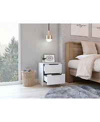 Simplie Fun Cannon 2-Drawer Nightstand