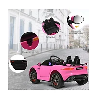 12V Jaguar F-Type Svr Licensed Kids Ride On Car
