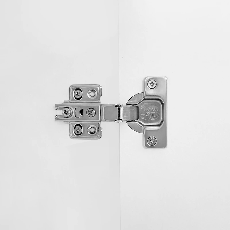 Simplie Fun Wave Pattern Storage Cabinet, 2 Doors, 2 Drawers, Adjustable - Study, Entrance, Living Room