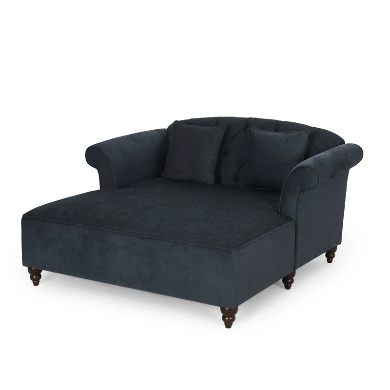 Streamdale Furniture Elegant Double Chaise Lounge Cozy Comfort for Two or Relaxing Retreat
