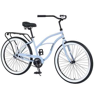 Streamdale 17-inch Single-Speed Cruiser Bike with Classic Comfort Features