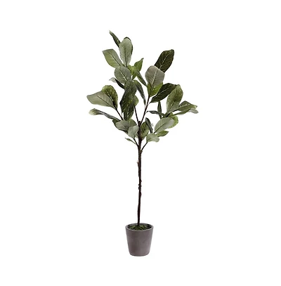 Faux Magnolia Potted Tree
