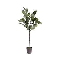 Faux Magnolia Potted Tree