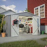 Streamdale Galvanized Multi-Purpose Storage Shed