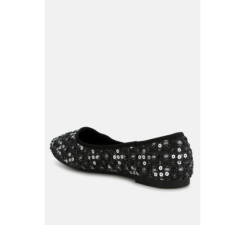 Sujet Sequin Ballet Flats Women