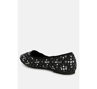 Sujet Sequin Ballet Flats Women
