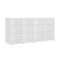 Shoe Cabinets 2 pcs White 20.7"x11.8"x19.7"