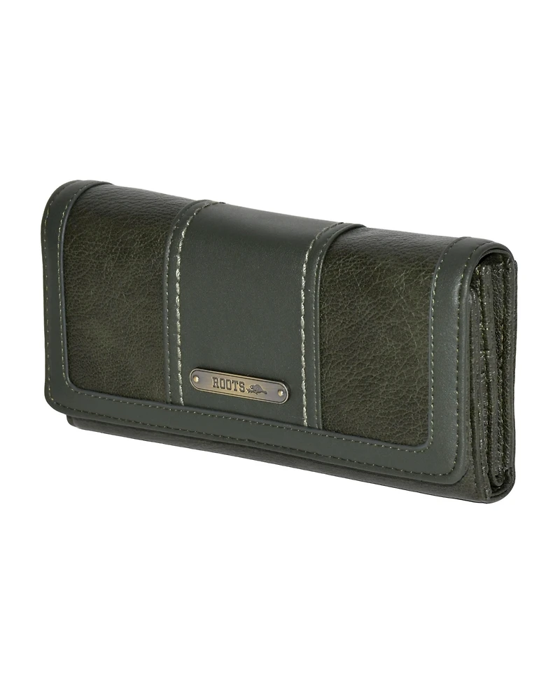 Roots Ladies Pocket Clutch Wallet