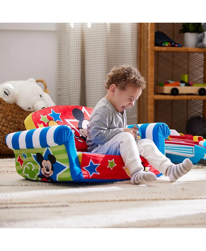 Marshmallow Furniture Kids 2-in-1 Flip Open Foam Compress Sofa Bed