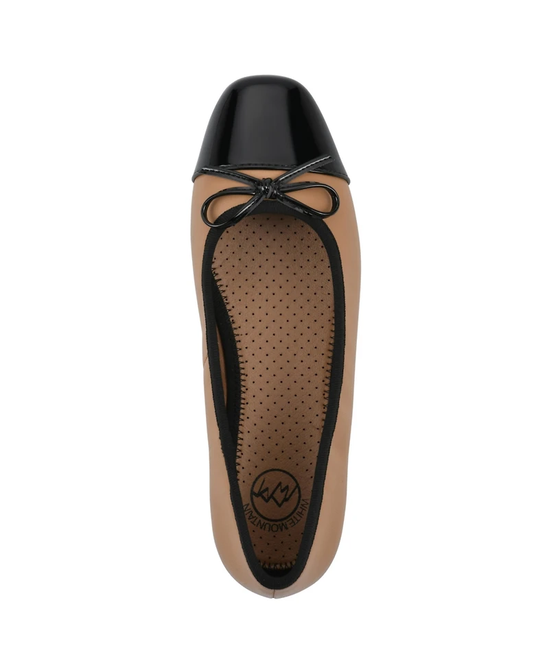 White Mountain Women's Bocci Ballet Flat