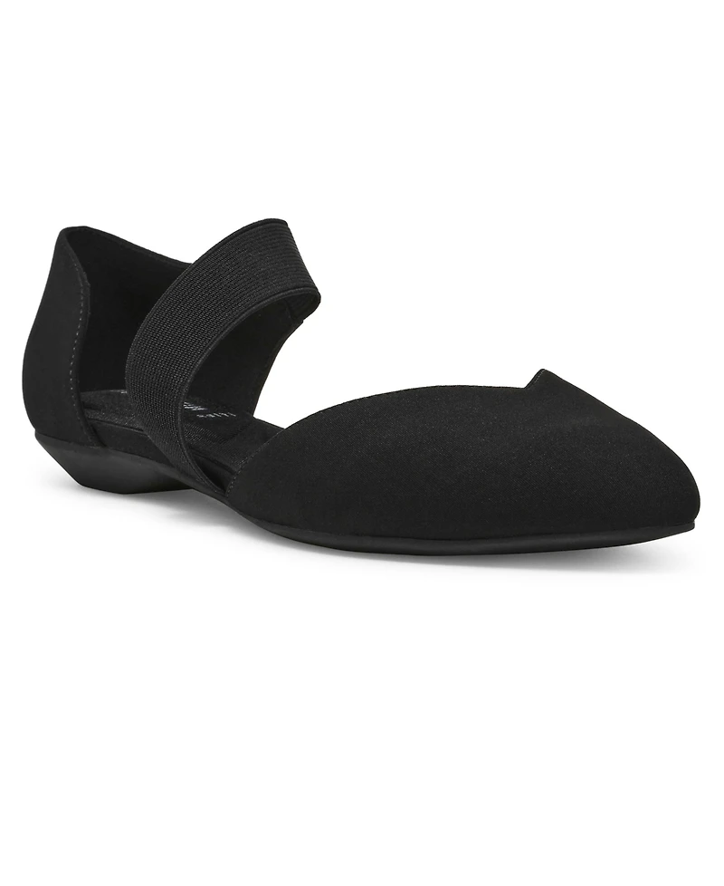 Anne Klein Women's Oksanna Asymmetrical Pointed Toe Flats