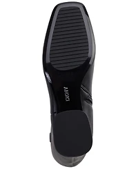 Dkny Women's Cana Block Heel Knee High Dress Boots