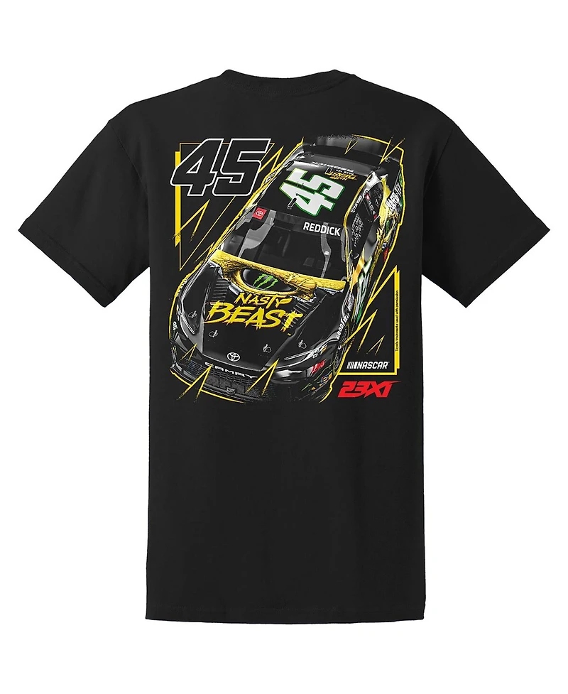 23Xi Racing Men's Black Tyler Reddick Car T-Shirt