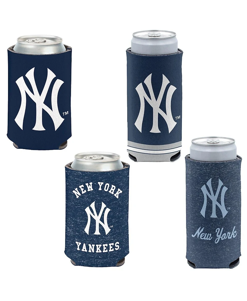 Wincraft New York Yankees Slim 12oz. Can Cooler 4-Pack Set