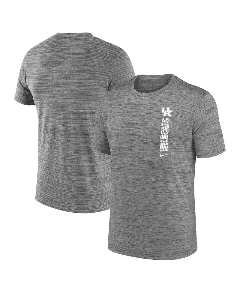 Nike Big Boys and Girls Gray Kentucky Wildcats Velocity T-Shirt