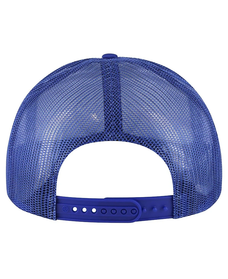 '47 Brand Men's White/Royal New York Mets Cooperstown Collection Express Trucker Adjustable Hat