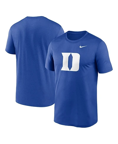 Nike Men's Royal Duke Blue Devils Primetime Legend Logo T-Shirt