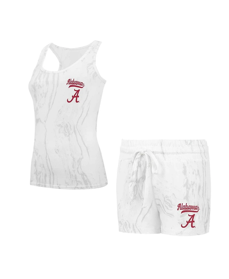 Concepts Sport Women's Alabama Crimson Tide Quartz Tank Top Shorts Set