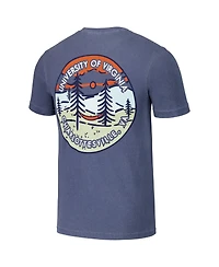 Image One Men's and Women's Navy Virginia Cavaliers Scenic Comfort Colors T-Shirt