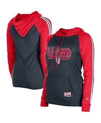 5th & Ocean Women's Navy Uswnt Throwback Pullover Hoodie