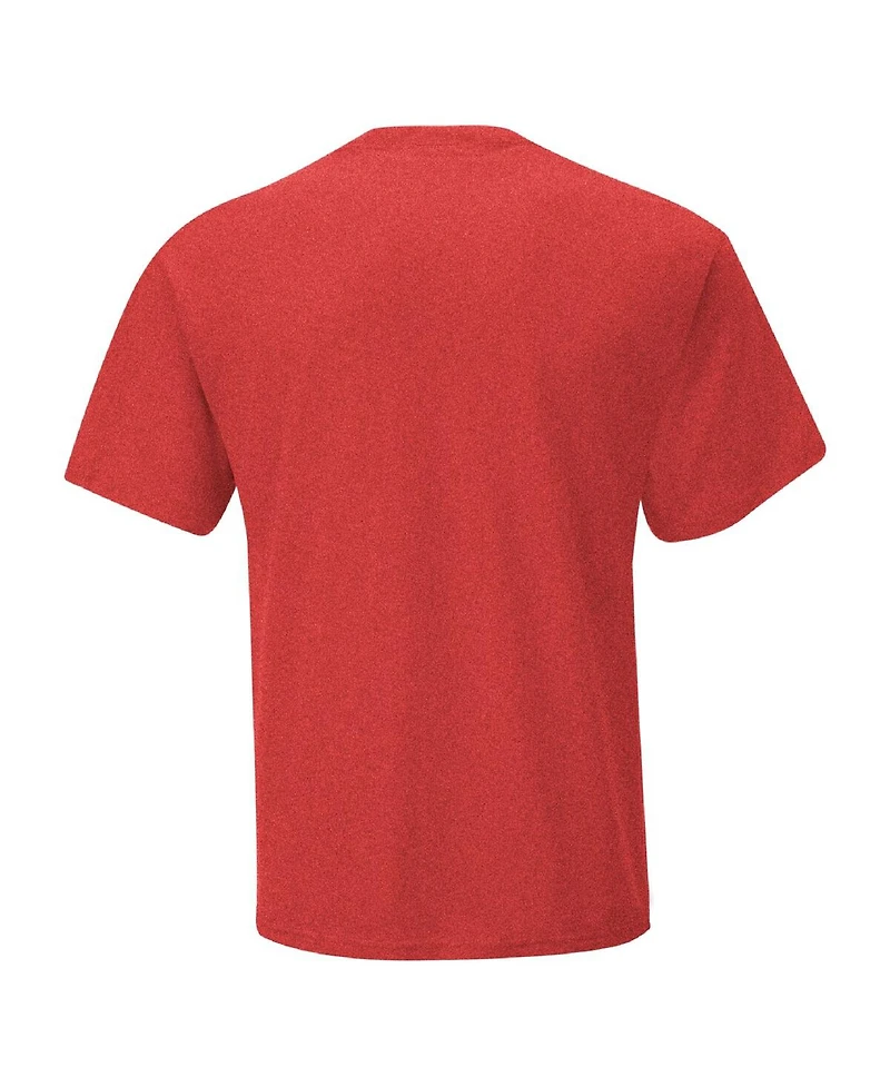 Checkered Flag Sports Men's Heather Red Nascar Racing T-Shirt