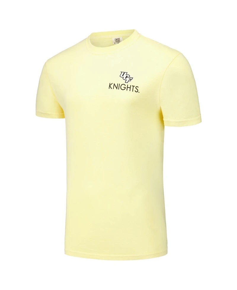 Image One Men's and Women's Gold Ucf Knights Scenic Comfort Colors T-Shirt