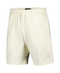 Pro Standard Men's Cream Baltimore Orioles Neutral Fleece Shorts