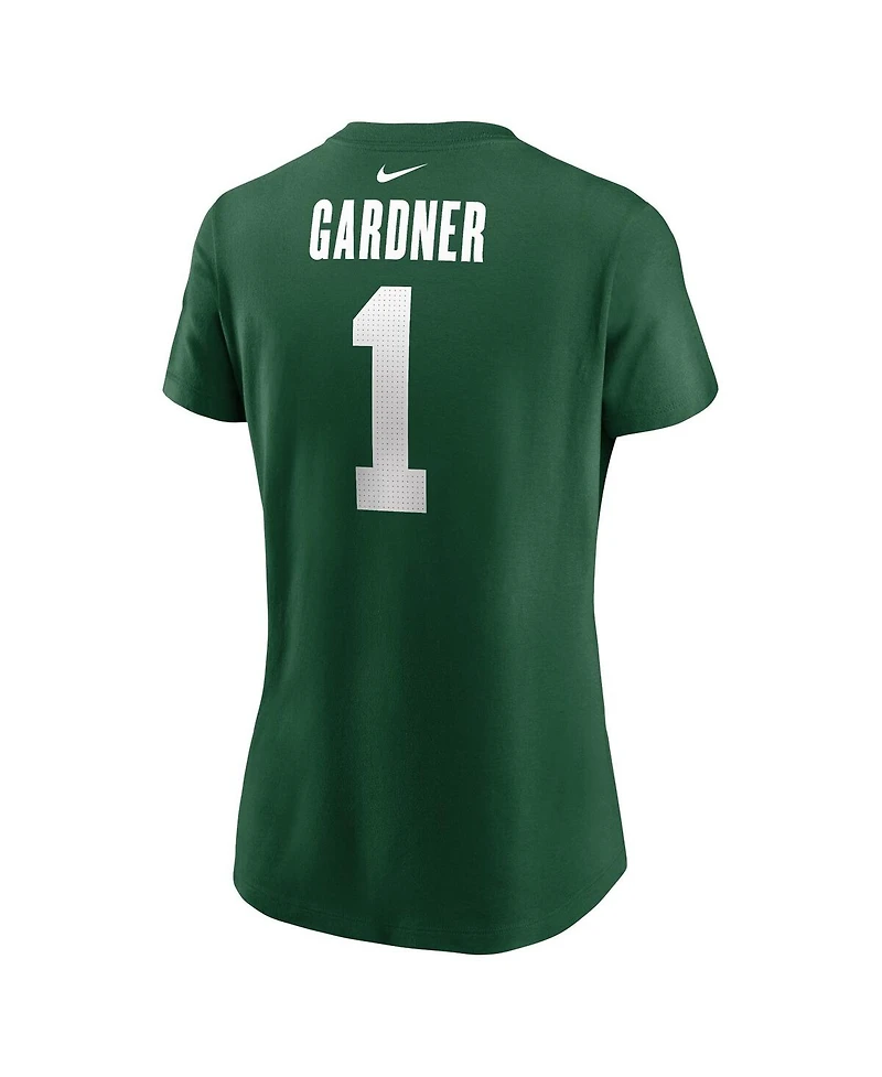 Nike Women's Ahmad Sauce Gardner Legacy Green New York Jets Name Number T-Shirt