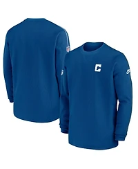 Nike Men's Royal Indianapolis Colts Alternate Logo Coach Long Sleeve T-Shirt