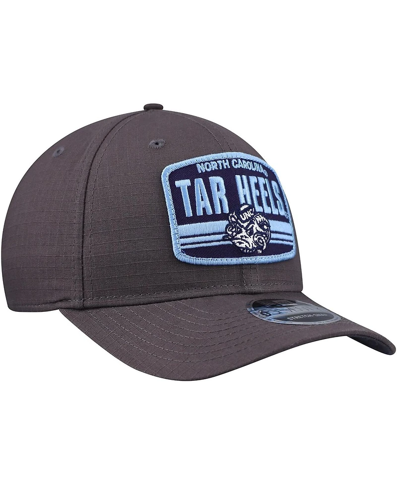 New Era Men's Charcoal North Carolina Tar Heels Team Elevated 9SEVENTY Adjustable Hat