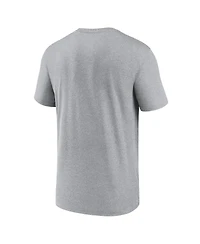 Nike Men's Heather Gray Baltimore Ravens 2024 Nfl Training Camp Legend Performance T-Shirt