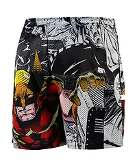Chalk Line Men's White X-Men Wolverine Retro Shorts