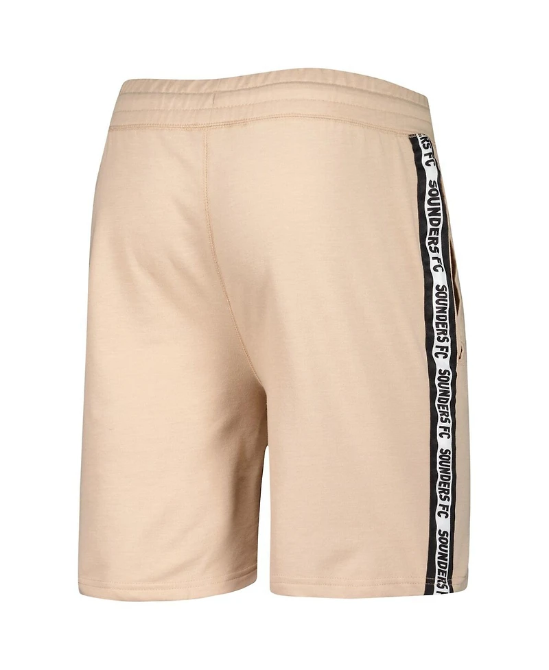 Concepts Sport Men's Tan Seattle Sounders Fc Team Stripe Shorts