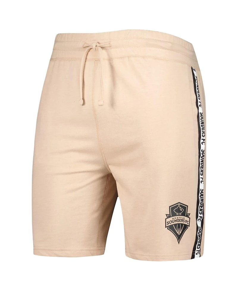 Concepts Sport Men's Tan Seattle Sounders Fc Team Stripe Shorts