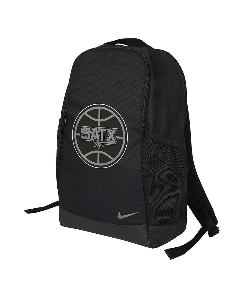 Nike Black San Antonio Spurs Brasilia Backpack