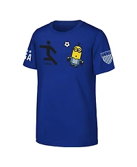 Outerstuff Men's and Women's Royal Team Usa Minions Soccer T-Shirt