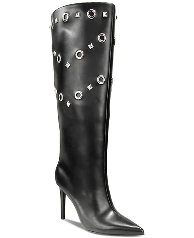 I.n.c. International Concepts Women's Saiqa Grommet Knee High Boots, Created for Macy's