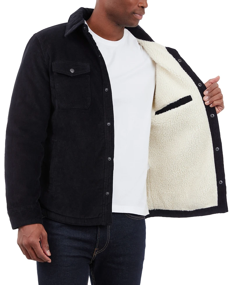 Lucky Brand Men's Corduroy Shirt Jacket