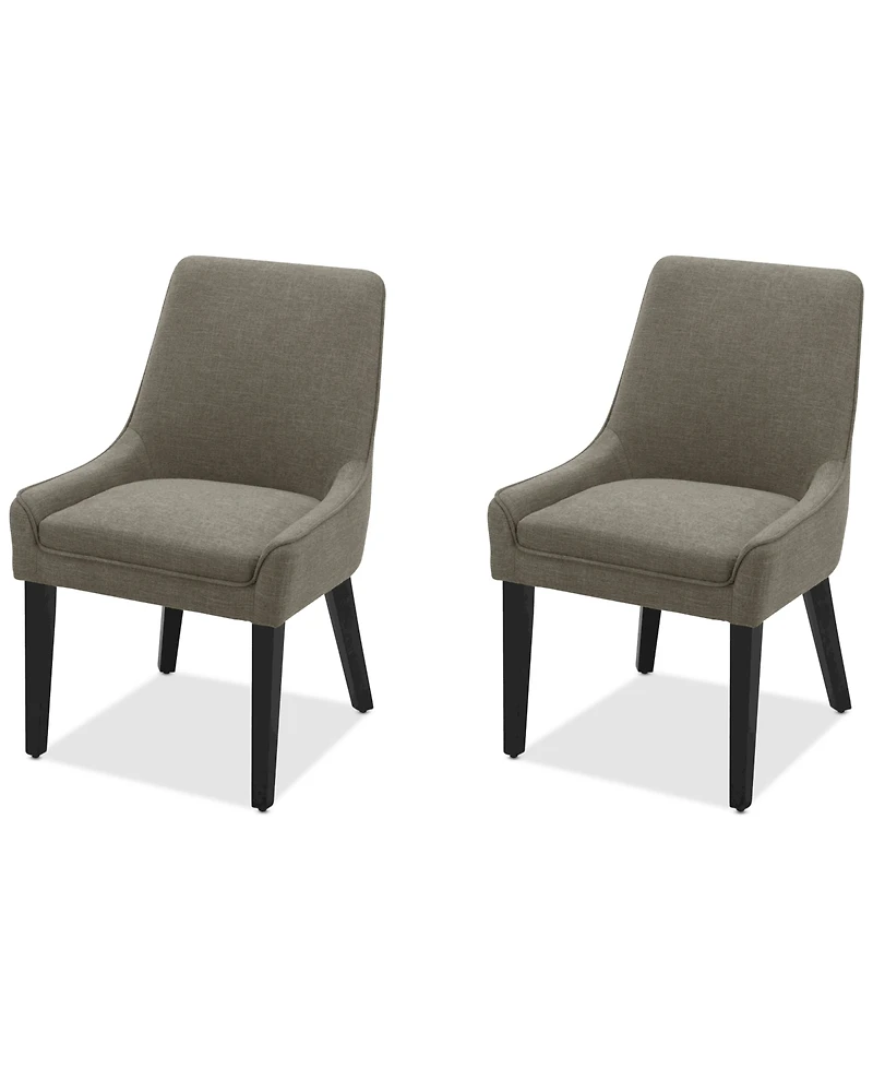 Everly Ii 2-Pc. Dining Chair Set, Created for Macy's