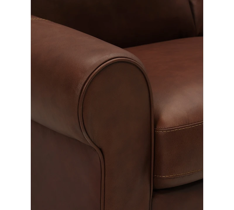 Norley Leather Sofa, Created for Macy's