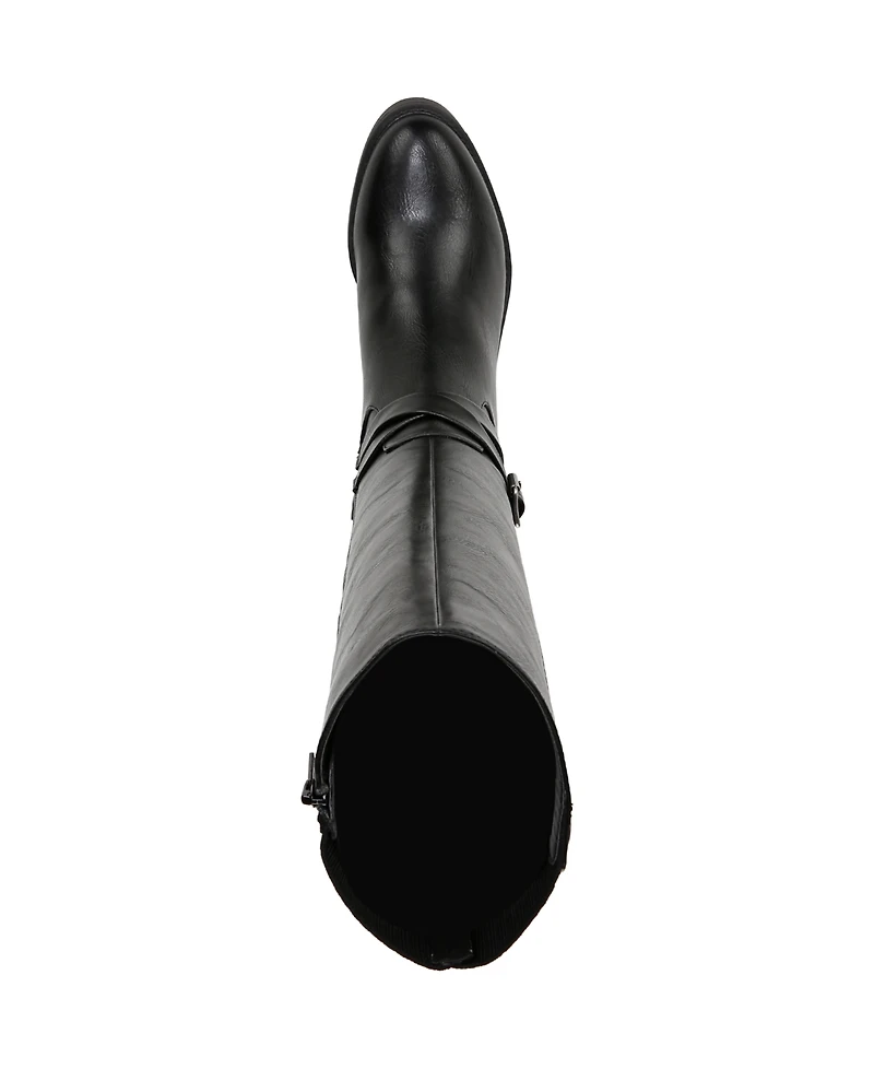 LifeStride Women's Brittany Wide Calf Knee High Riding Boots