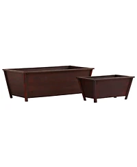 Slickblue Rectangle Planters (Set of 2)
